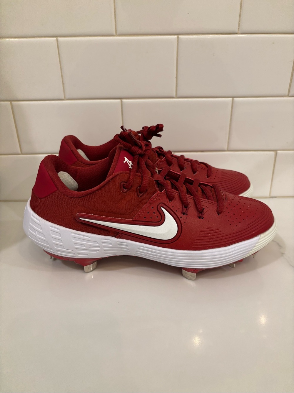 Nike Alpha Huarache Elite 2 Alabama Crimson Tide Softball Cleats Womens 7.5